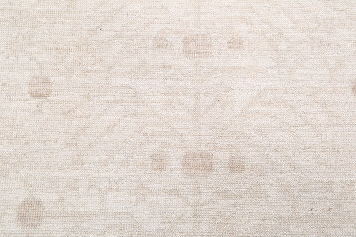 Hand Knotted Oushak Wool Rug 7' 11" x 9' 5" - No. AT93518