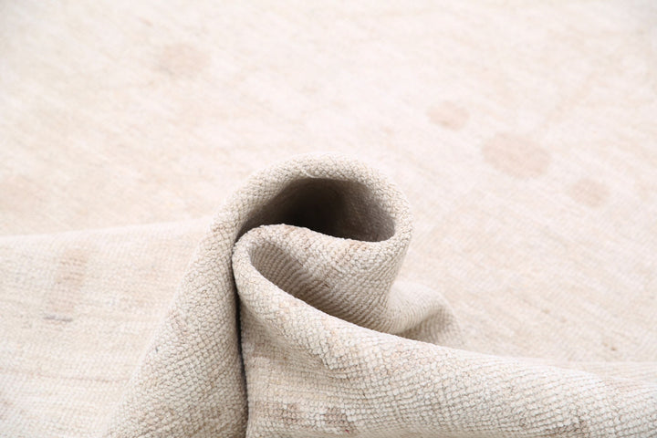 Hand Knotted Oushak Wool Rug 7' 11" x 9' 5" - No. AT93518