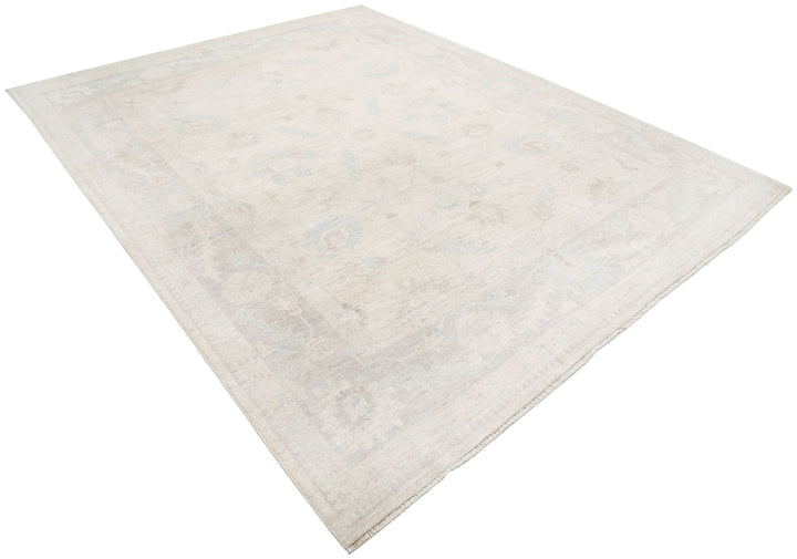 Hand Knotted Oushak Wool Rug 8' 1" x 10' 0" - No. AT29212