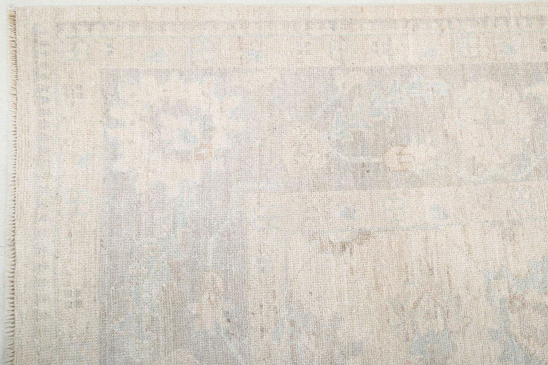 Hand Knotted Oushak Wool Rug 8' 1" x 10' 0" - No. AT29212