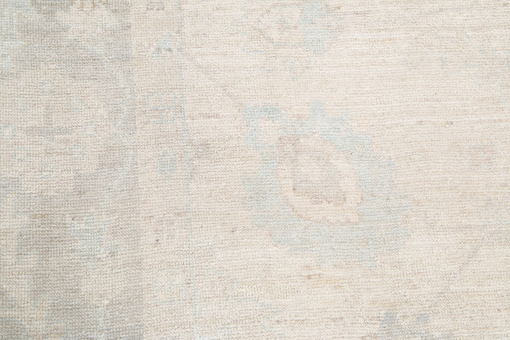 Hand Knotted Oushak Wool Rug 8' 1" x 10' 0" - No. AT29212