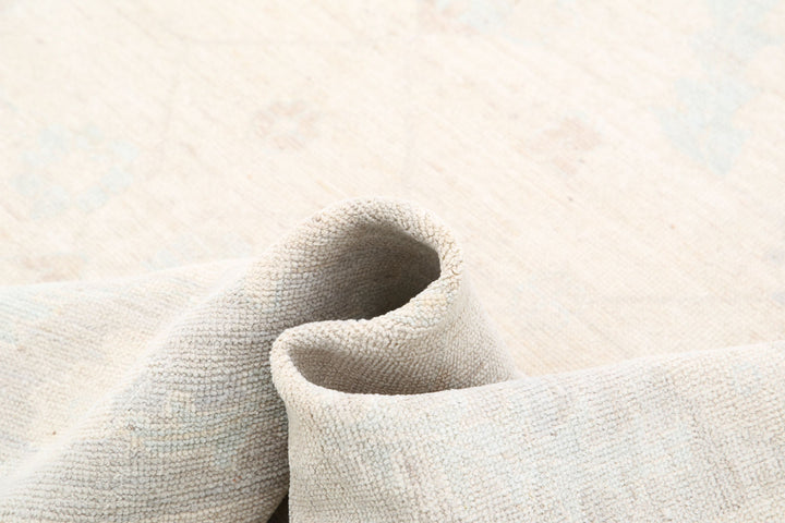 Hand Knotted Oushak Wool Rug 8' 1" x 10' 0" - No. AT29212