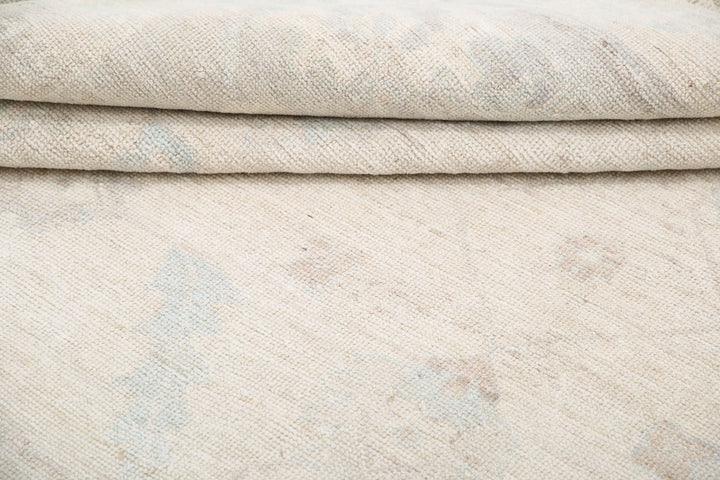 Hand Knotted Oushak Wool Rug 8' 1" x 10' 0" - No. AT29212