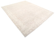 Hand Knotted Oushak Wool Rug 8' 0" x 9' 11" - No. AT72116