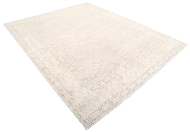 Hand Knotted Oushak Wool Rug 8' 0" x 9' 11" - No. AT72116