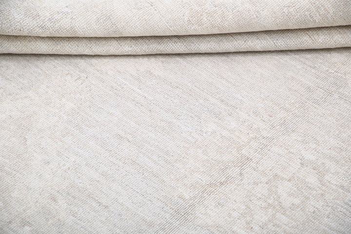 Hand Knotted Oushak Wool Rug 7' 10" x 9' 0" - No. AT50360