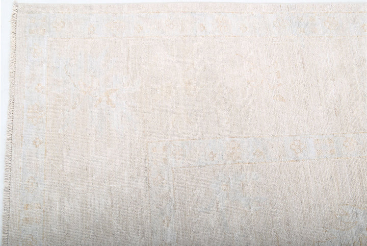 Hand Knotted Oushak Wool Rug 8' 8" x 11' 3" - No. AT85817