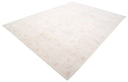 Hand Knotted Oushak Wool Rug 8' 10" x 11' 11" - No. AT82779