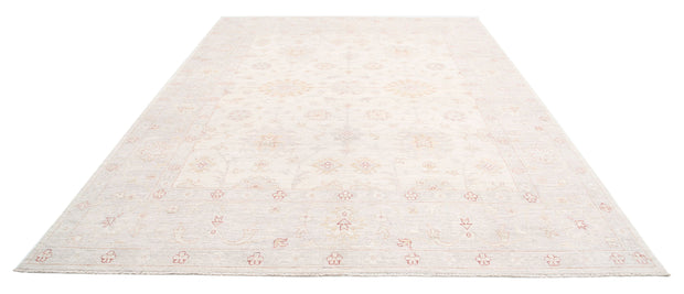 Hand Knotted Oushak Wool Rug 8' 10" x 11' 11" - No. AT82779