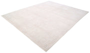 Hand Knotted Oushak Wool Rug 9' 2" x 11' 5" - No. AT85581