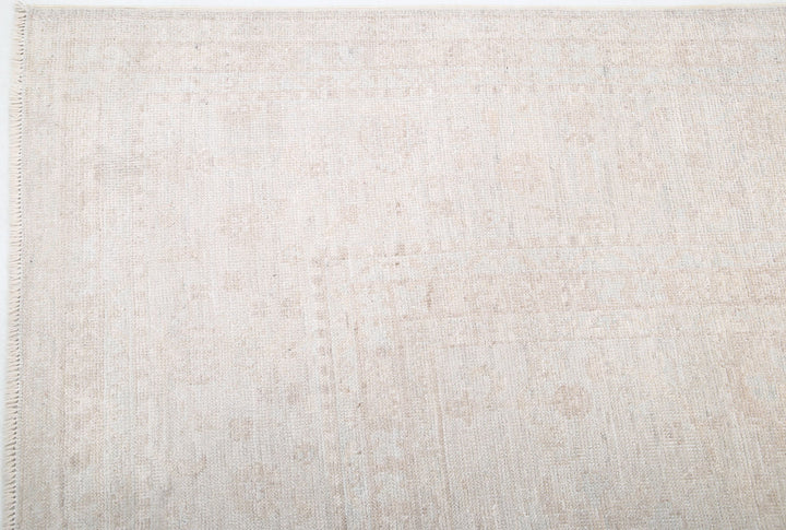 Hand Knotted Oushak Wool Rug 9' 2" x 11' 5" - No. AT85581