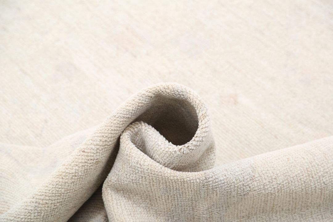 Hand Knotted Oushak Wool Rug 9' 1" x 11' 9" - No. AT75335