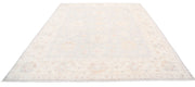 Hand Knotted Oushak Wool Rug 9' 0" x 11' 4" - No. AT51052