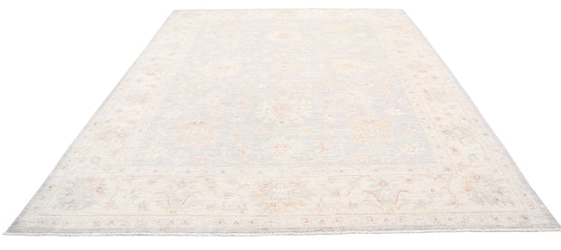 Hand Knotted Oushak Wool Rug 9' 0" x 11' 4" - No. AT51052