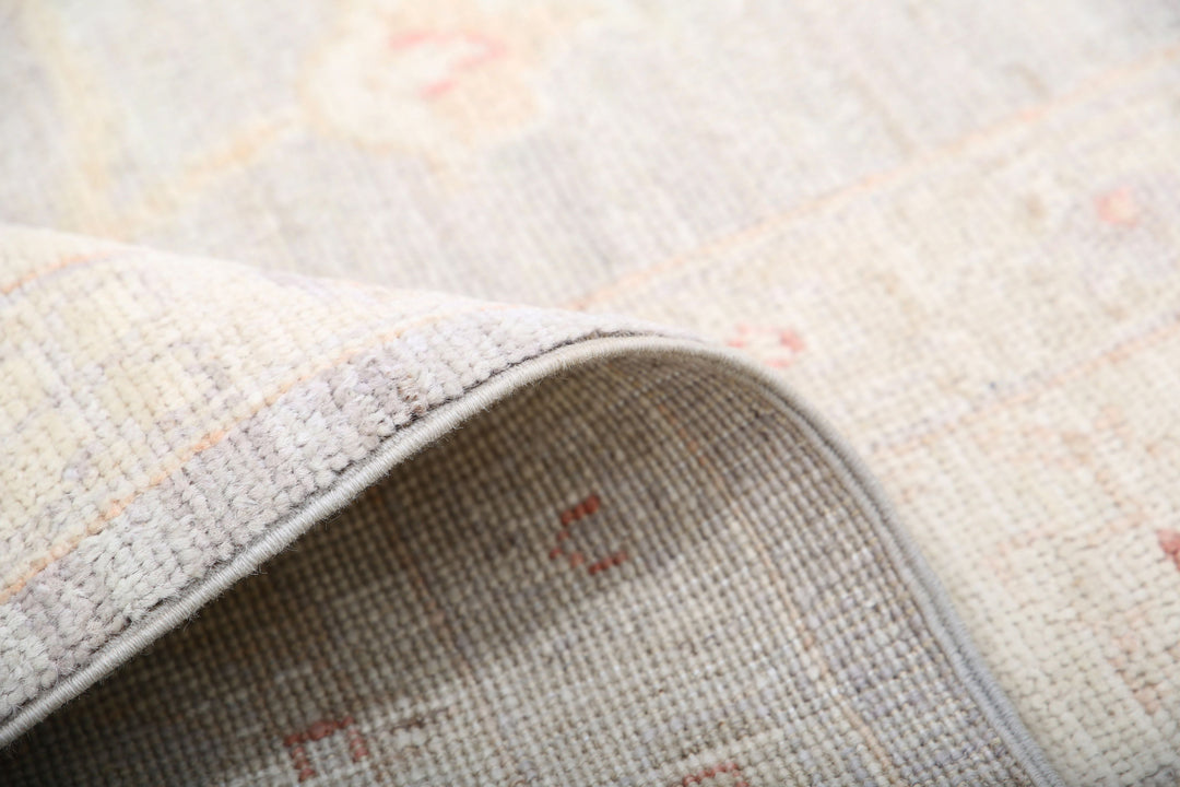 Hand Knotted Oushak Wool Rug 9' 0" x 11' 4" - No. AT51052