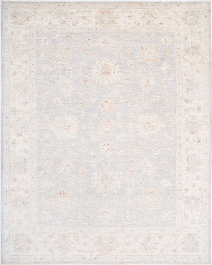 Hand Knotted Oushak Wool Rug 9' 0" x 11' 4" - No. AT51052