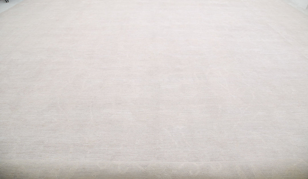 Hand Knotted Oushak Wool Rug 20' 11" x 30' 0" - No. AT83165