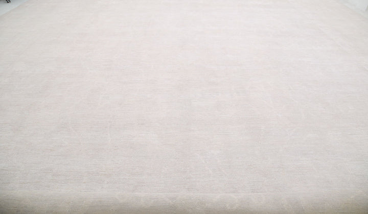 Hand Knotted Oushak Wool Rug 20' 11" x 30' 0" - No. AT83165