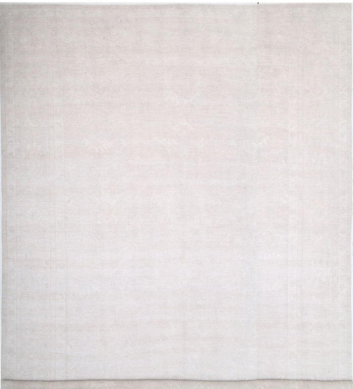 Hand Knotted Oushak Wool Rug 20' 11" x 30' 0" - No. AT83165