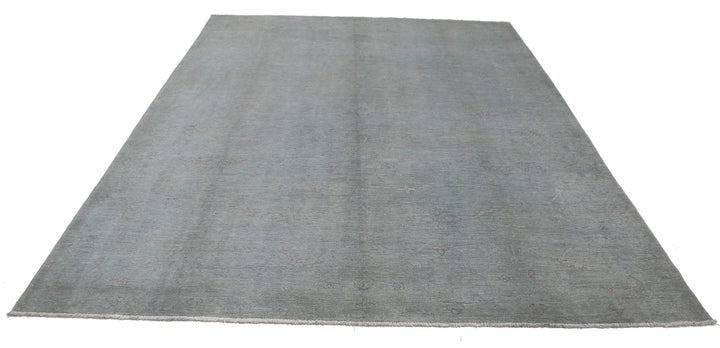 Hand Knotted Overdye Wool Rug 7' 11" x 9' 11" - No. AT71104