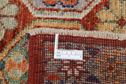 Hand Knotted Oushak Wool Rug 10' 2" x 14' 0" - No. AT38982