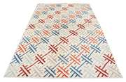 Hand Knotted Modcar Wool Rug 5' 8" x 8' 1" - No. AT66966