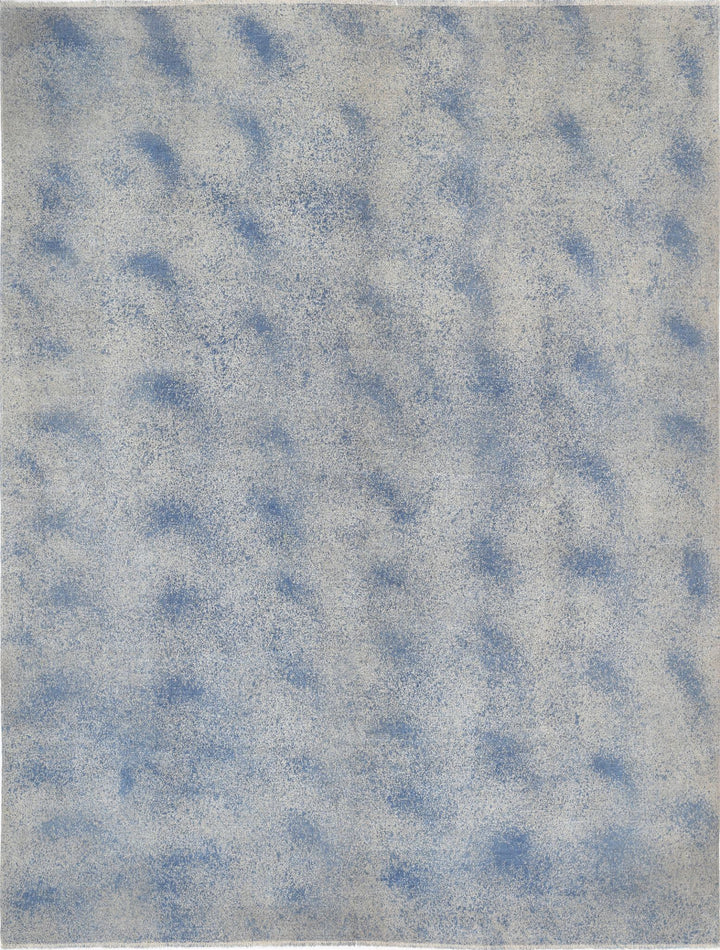 Hand Knotted Overdye Wool Rug 10' 2" x 13' 6" - No. AT31940