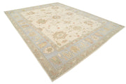 Hand Knotted Turkish Oushak Wool Rug 10' 10" x 14' 2" - No. AT73922