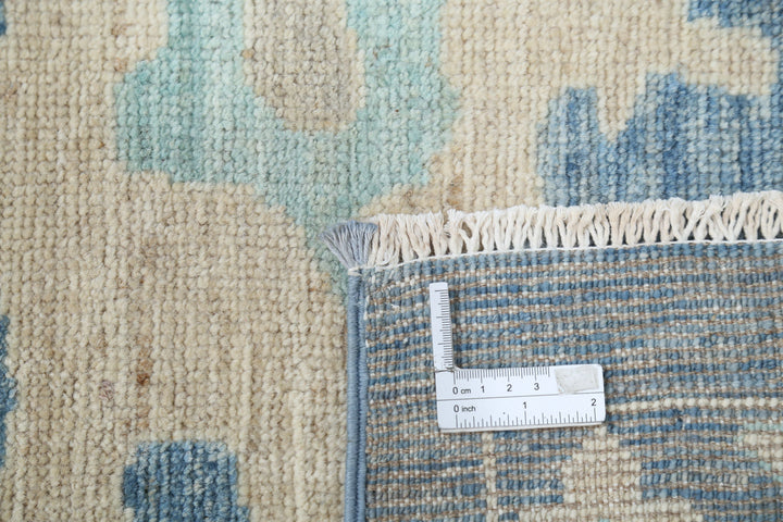 Hand Knotted Oushak Wool Rug 8' 0" x 10' 4" - No. AT90211