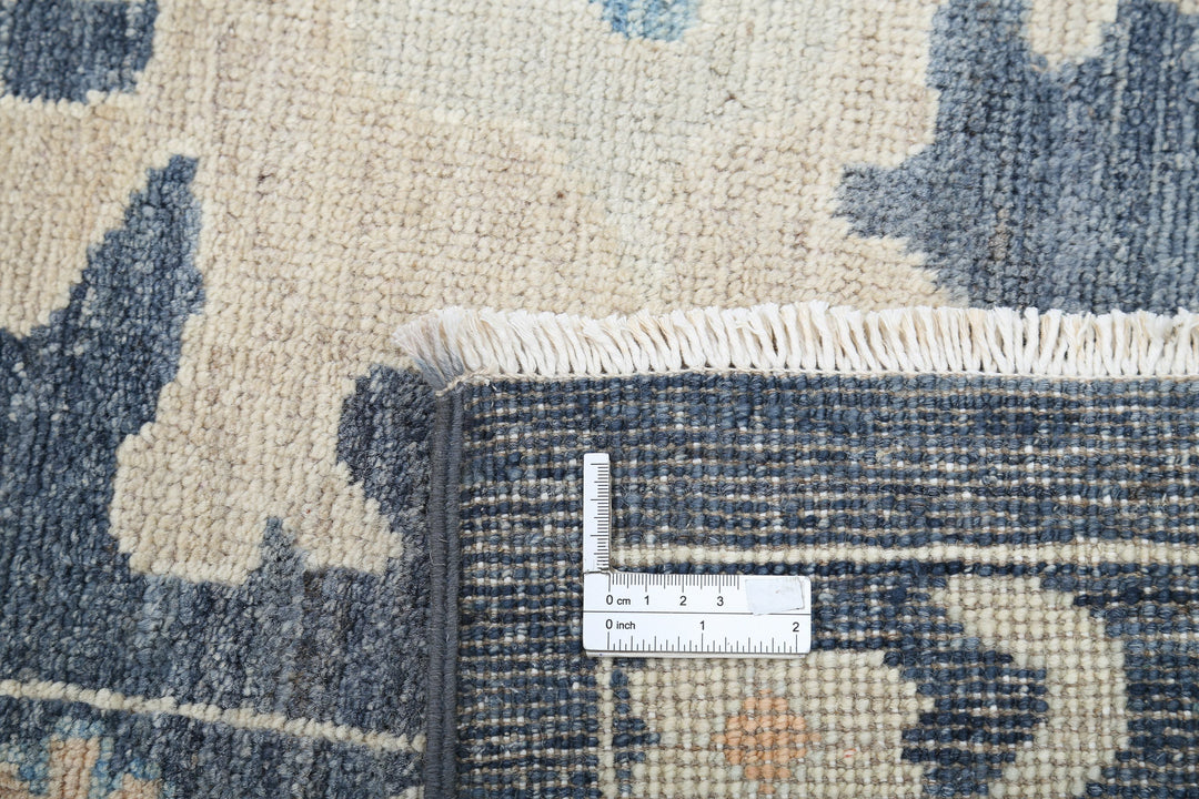 Hand Knotted Oushak Wool Rug 8' 1" x 9' 9" - No. AT12815