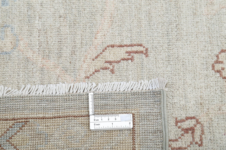 Hand Knotted Oushak Wool Rug 12' 9" x 17' 7" - No. AT75537