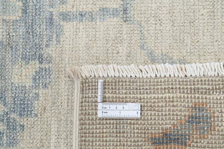 Hand Knotted Oushak Wool Rug 9' 3" x 11' 11" - No. AT69287