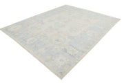 Hand Knotted Oushak Wool Rug 8' 2" x 10' 0" - No. AT60185