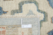 Hand Knotted Oushak Wool Rug 9' 10" x 13' 6" - No. AT76035