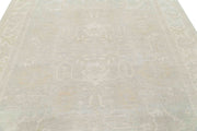Hand Knotted Oushak Wool Rug 8' 1" x 9' 6" - No. AT15821