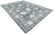 Hand Knotted Oushak Wool Rug 10' 4" x 13' 11" - No. AT45439