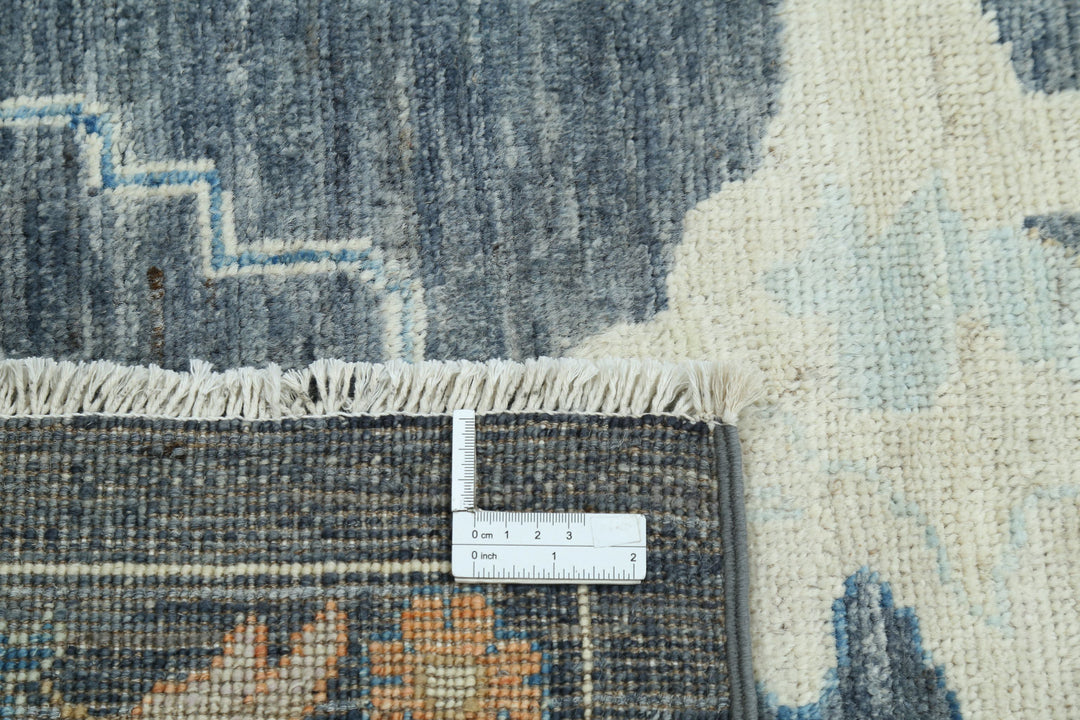 Hand Knotted Oushak Wool Rug 10' 4" x 13' 11" - No. AT45439