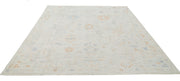 Hand Knotted Oushak Wool Rug 8' 1" x 10' 2" - No. AT45250