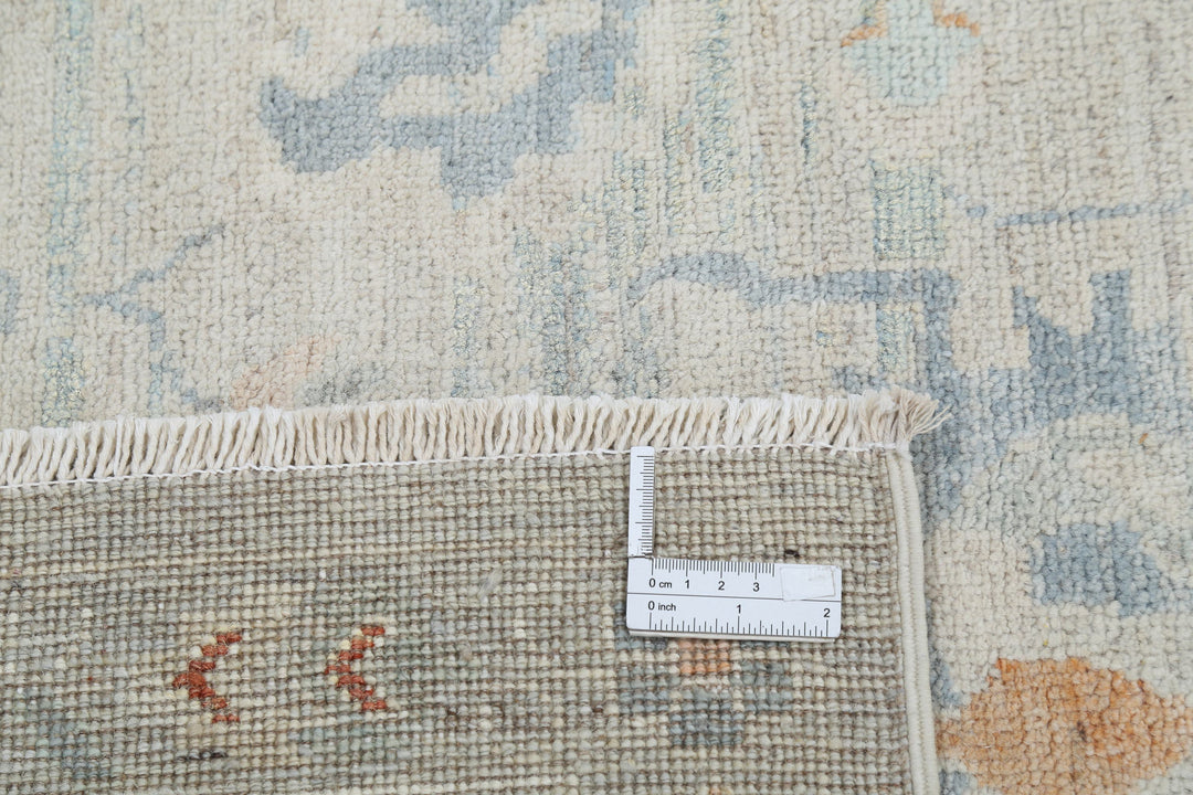 Hand Knotted Oushak Wool Rug 8' 1" x 10' 2" - No. AT45250