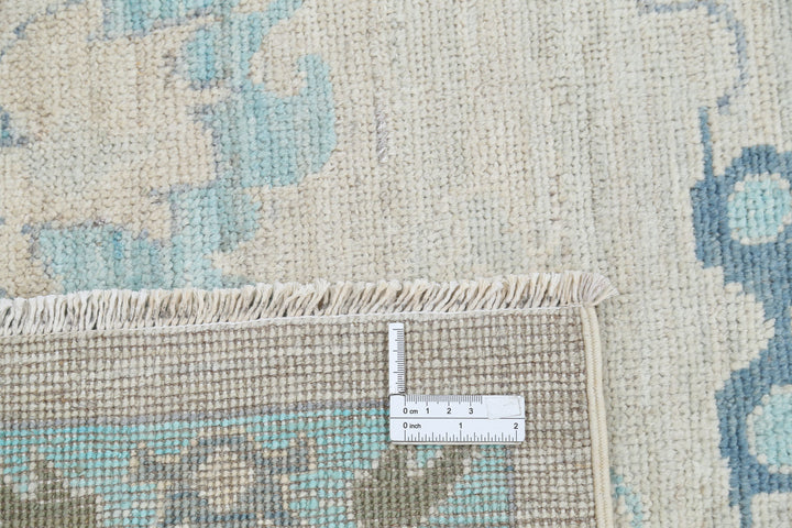 Hand Knotted Oushak Wool Rug 9' 1" x 11' 9" - No. AT14028