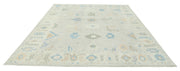 Hand Knotted Oushak Wool Rug 9' 2" x 11' 11" - No. AT67569