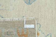 Hand Knotted Oushak Wool Rug 8' 11" x 11' 9" - No. AT44450