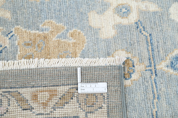 Hand Knotted Oushak Wool Rug 8' 0" x 9' 10" - No. AT64238