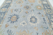 Hand Knotted Oushak Wool Rug 9' 2" x 12' 3" - No. AT29562