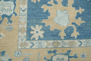 Hand Knotted Oushak Wool Rug 9' 10" x 13' 8" - No. AT49636