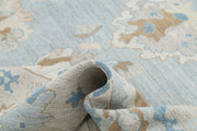 Hand Knotted Oushak Wool Rug 8' 2" x 10' 1" - No. AT60482