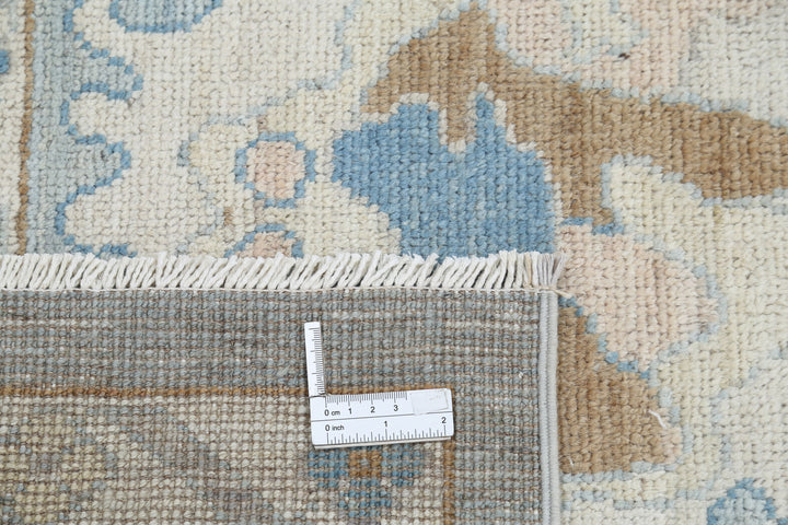 Hand Knotted Oushak Wool Rug 8' 2" x 10' 1" - No. AT60482