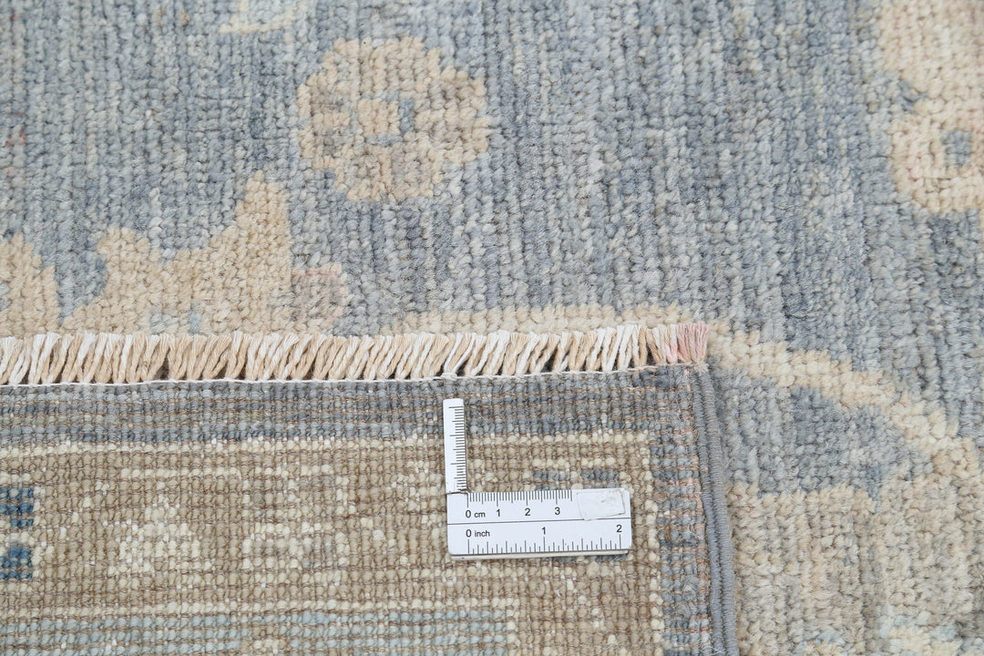Hand Knotted Oushak Wool Rug 5' 10" x 9' 0" - No. AT31601