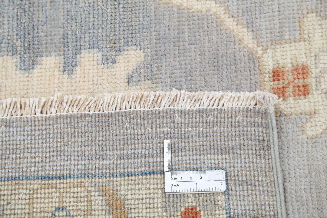 Hand Knotted Oushak Wool Rug 10' 0" x 13' 6" - No. AT99472