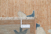 Hand Knotted Oushak Wool Rug 9' 0" x 12' 0" - No. AT98446